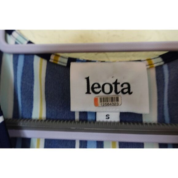 Leota Athena Striped Sleeveless Maxi Dress - Picture 4 of 6